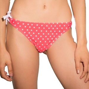 Sugar Coast by Lolli Swim Hipster Side String Star Print Bikini Bottom-(XL)NWT